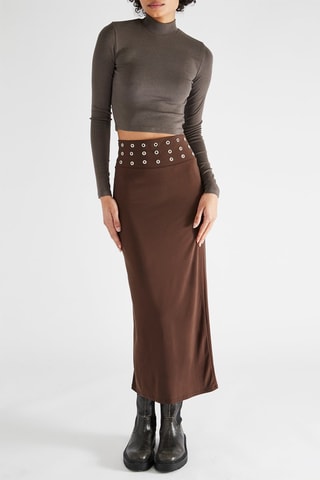 Jupe longue - Marron