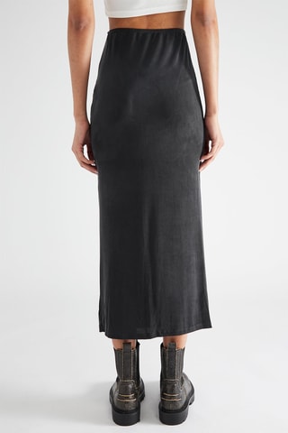 Jupe midi - Noir