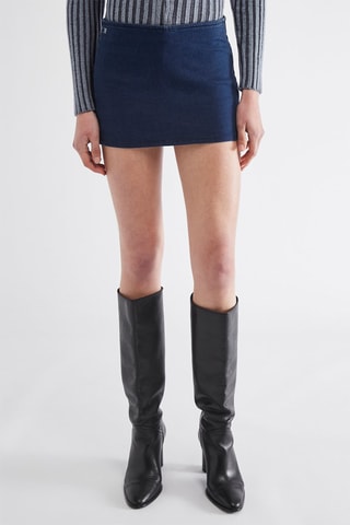 Minijupe - Bleu