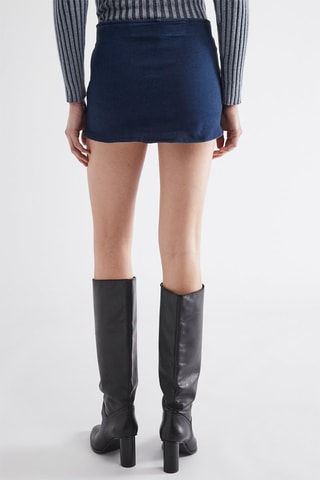 Minijupe - Bleu
