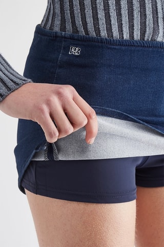 Minijupe - Bleu