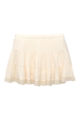 Jupe patineuse - Ecru