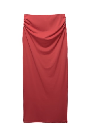 Jupe midi - Rouge brique