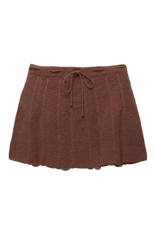 Jupe patineuse - Marron