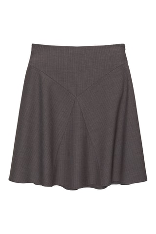 Jupe patineuse - Taupe