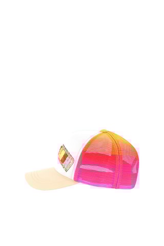 Casquette - Blanc et orange