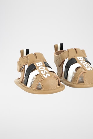 Sandales en cuir d’agneau - Beige - Boss