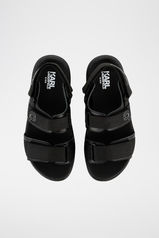 Sandales en cuir - Noir - Karl Lagerfeld