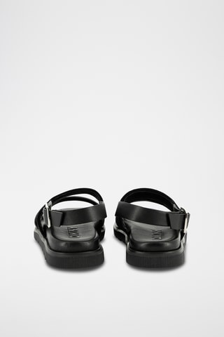 Sandali in pelle - Nero - DKNY
