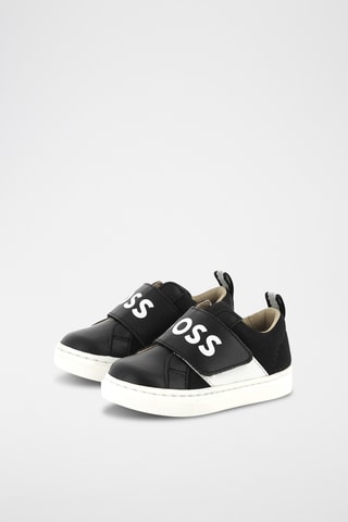 Baskets en cuir - Noir - Boss