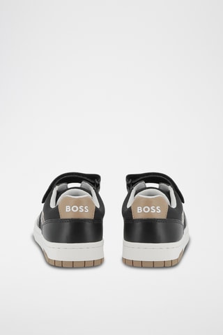 Sneakers in pelle - Nero - Boss
