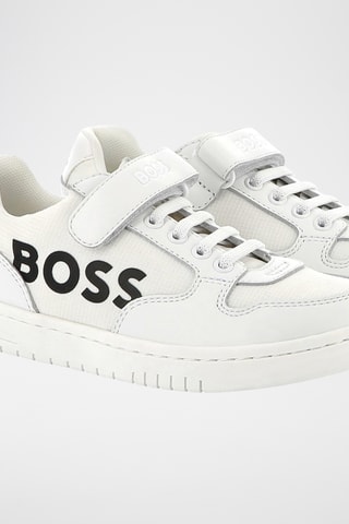 Baskets en cuir - Blanc - Boss