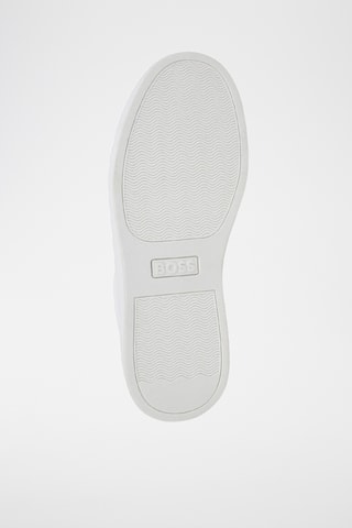 Baskets en cuir - Noir et blanc - Boss