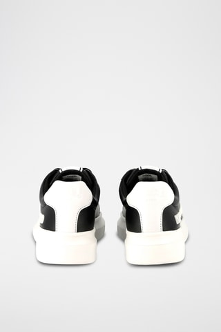 Baskets plateformes en cuir - Noir - Karl Lagerfeld