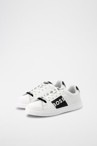 Sneakers in pelle - Bianco - Boss
