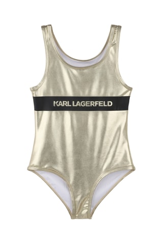 Maillot 1 pièce - Doré - Karl Lagerfeld