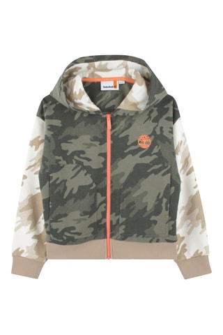 Sweat à capuche - Kaki