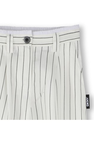 Pantalon wide legs - Blanc - DKNY