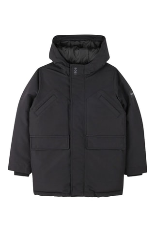 Parka à capuche - Noir - Boss