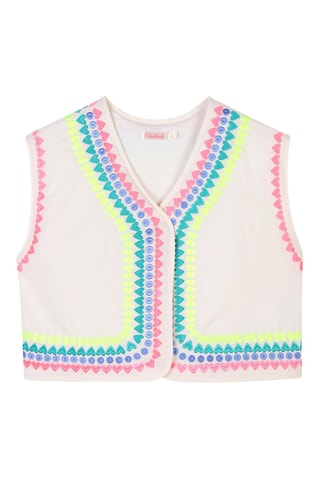 Veste sans manches - Blanc