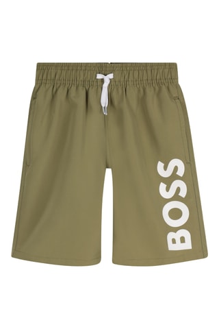 Short de bain - Vert olive - Boss