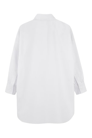 Robe chemise - Blanc - Karl Lagerfeld