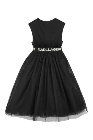 Abito a campana senza maniche - Nero - Karl Lagerfeld