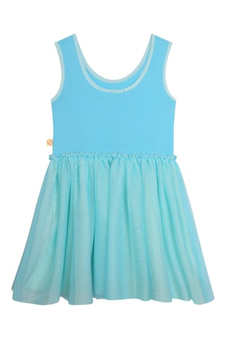 Robe et couronne - Bleu et doré - Billieblush