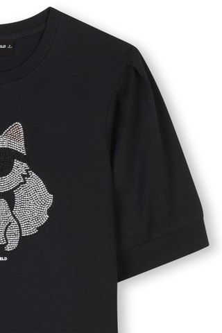 Robe t-shirt - Noir - Karl Lagerfeld