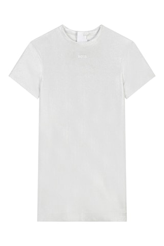 Robe t-shirt - Blanc - Boss