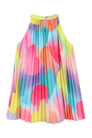 Robe plissée - Turquoise