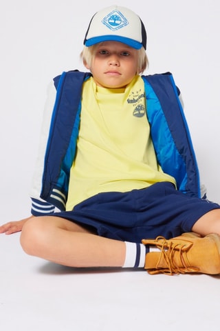 Teddy à capuche - Bleu