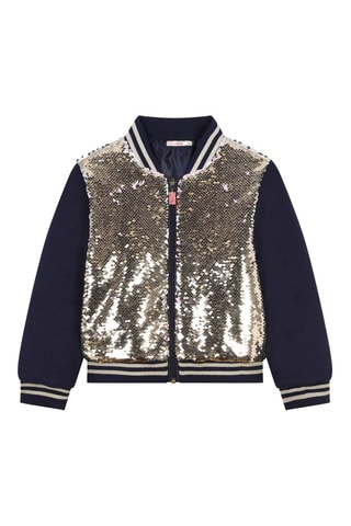 Bomber - Doré et bleu marine - Billieblush