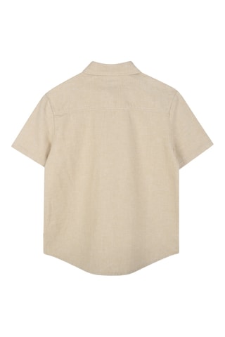 Chemise en lin - Beige - Boss
