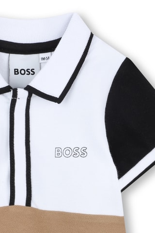 Barboteuse en coton biologique - Beige - Boss