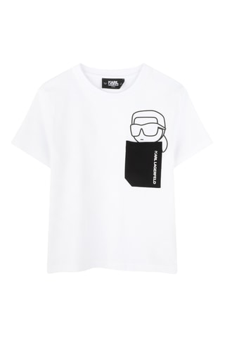 T-shirt - Bianco - Karl Lagerfeld