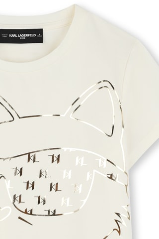 T-shirt - Beige - Karl Lagerfeld