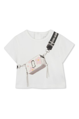 T-shirt et short - Blanc et rose pâle - Marc Jacobs