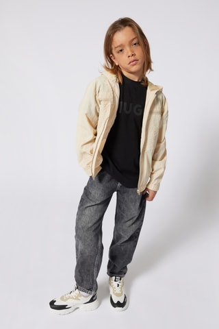 T-shirt in cotone bio - Nero - Hugo