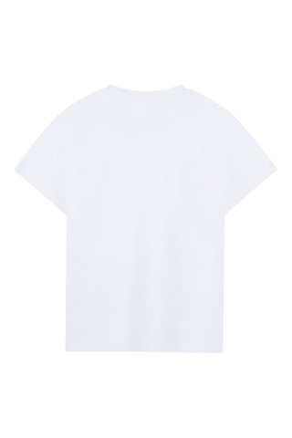 T-shirt en coton biologique - Blanc - Hugo