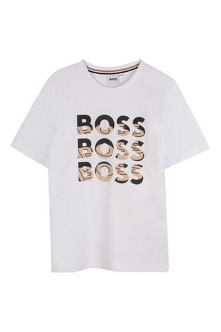 T-shirt - Bianco - Boss