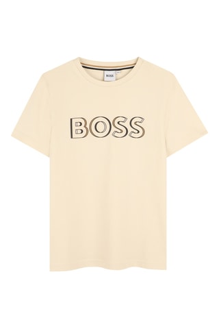 T-shirt - Beige - Boss