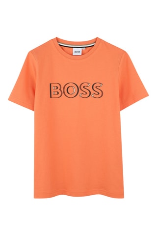 T-shirt - Arancione - Boss