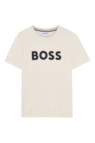 T-shirt - Beige - Boss