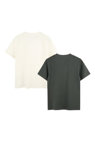 2 t-shirt - Bianco e nero