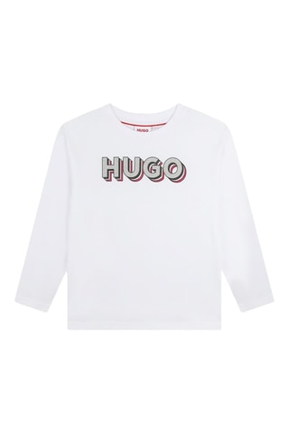 T-shirt en coton biologique - Blanc - Hugo