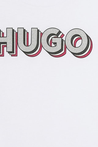 T-shirt en coton biologique - Blanc - Hugo