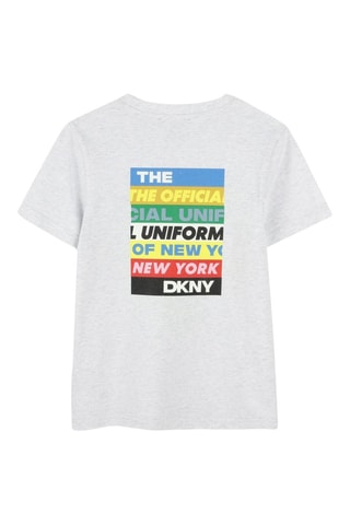 T-shirt regular - Grigio - DKNY