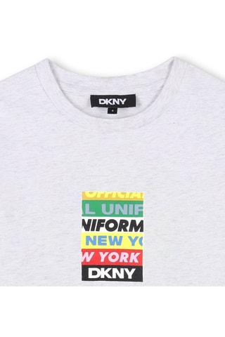 T-shirt regular - Grigio - DKNY