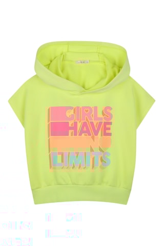 Sweat à capuche - Jaune